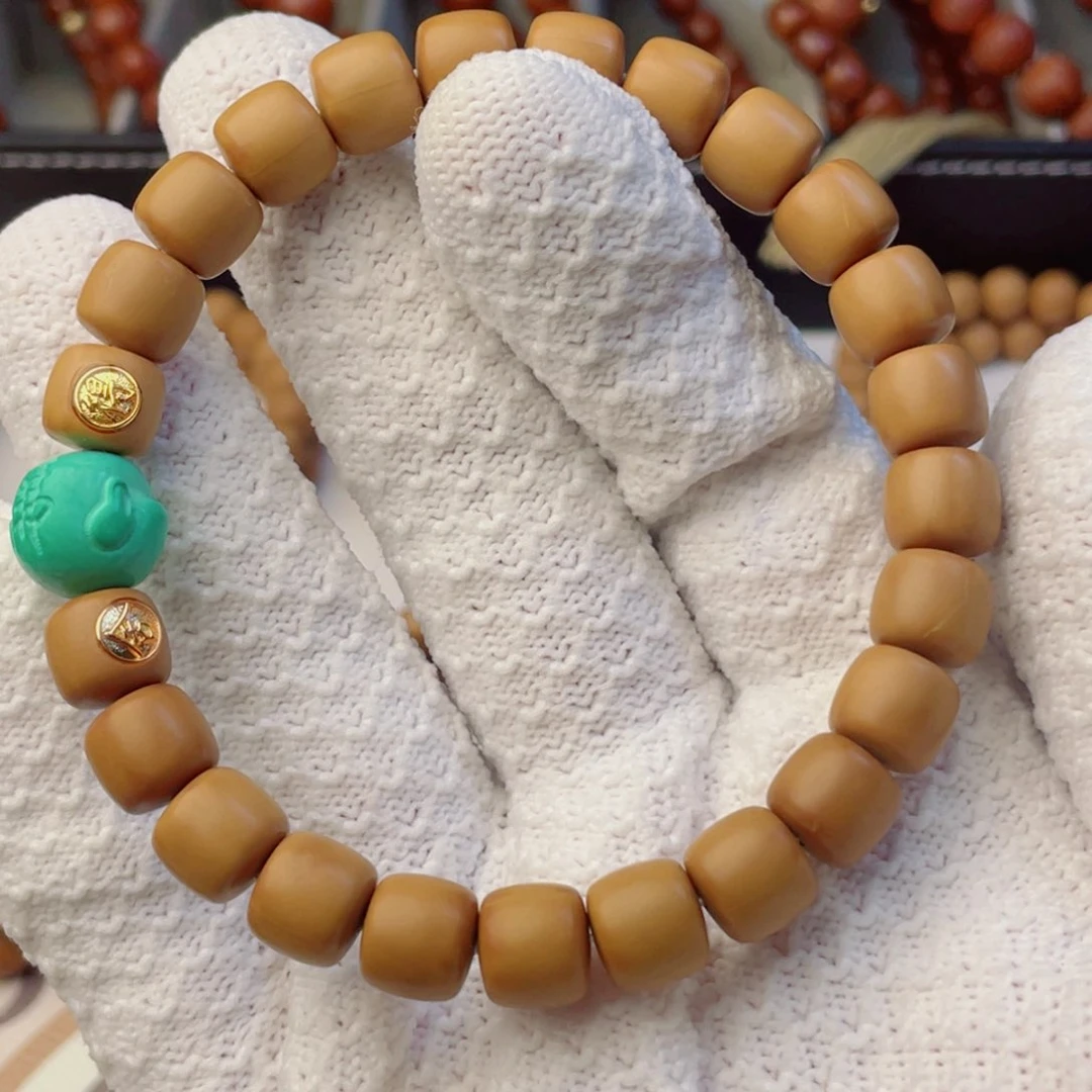 猴头核桃手串全品道珠泛油3号