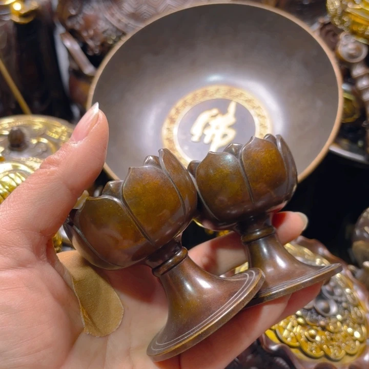 铜器摆件收收藏藏