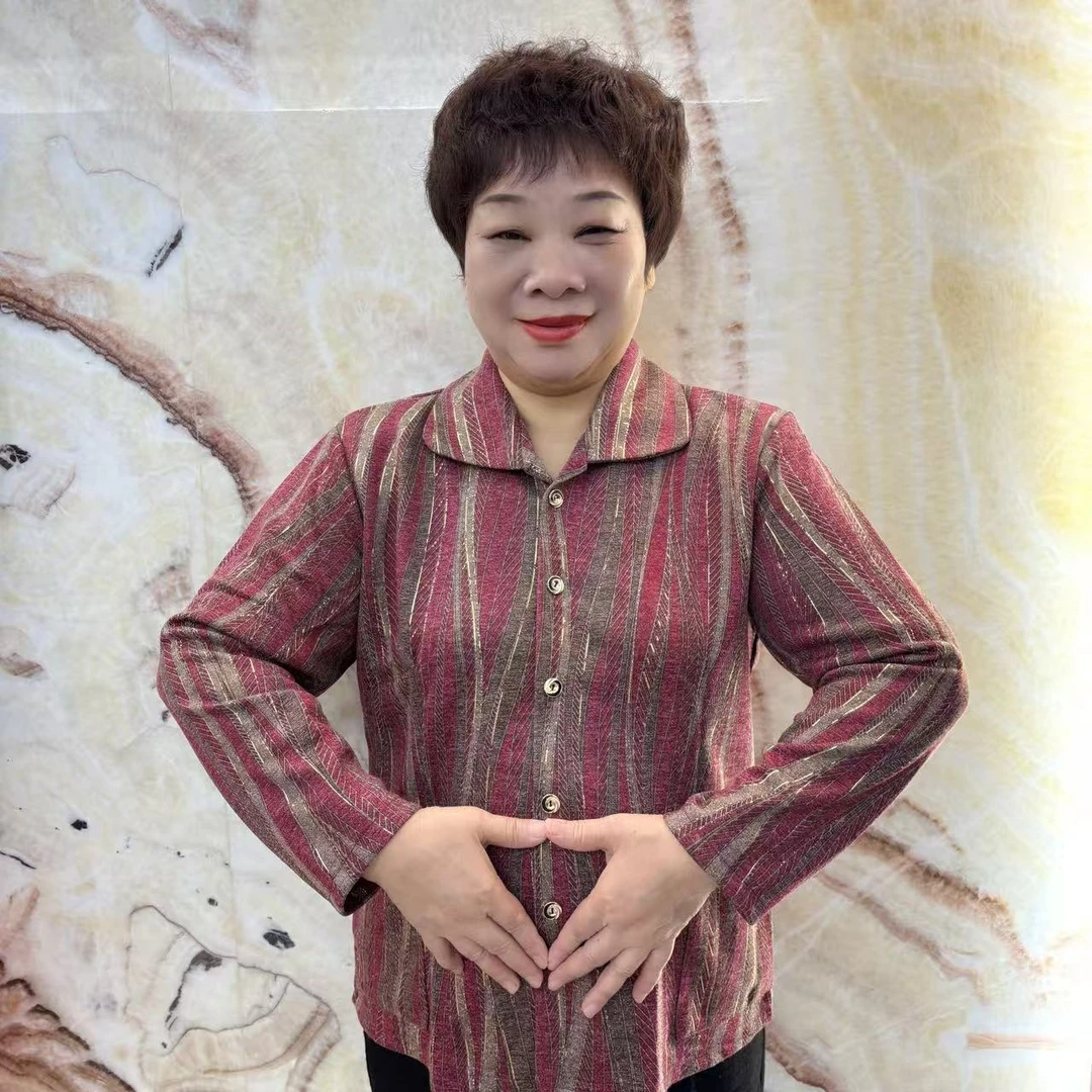 2025新款中老年妈妈装秋冬国风单层西装薄外套