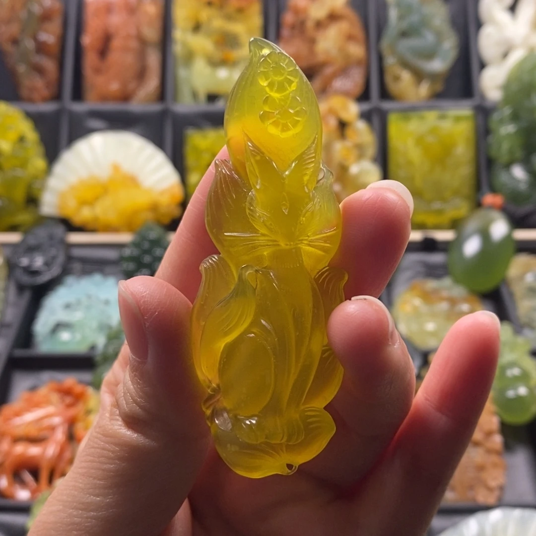 蛇纹石玉合金颈饰