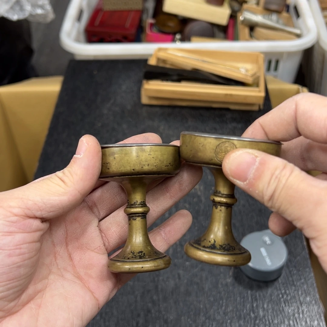 铜中古工艺品摆件