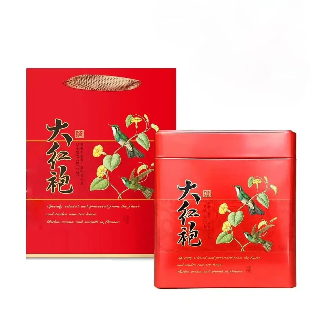 【潮汕招弟】浓香型大红袍武夷山岩茶春季果香HJ一 罐一斤装500g