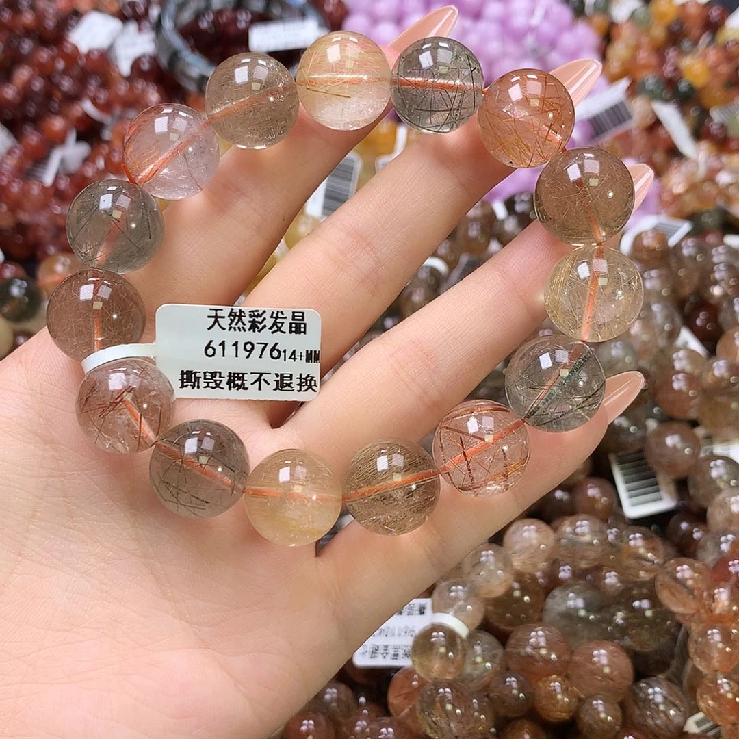 水晶手链未镶嵌，