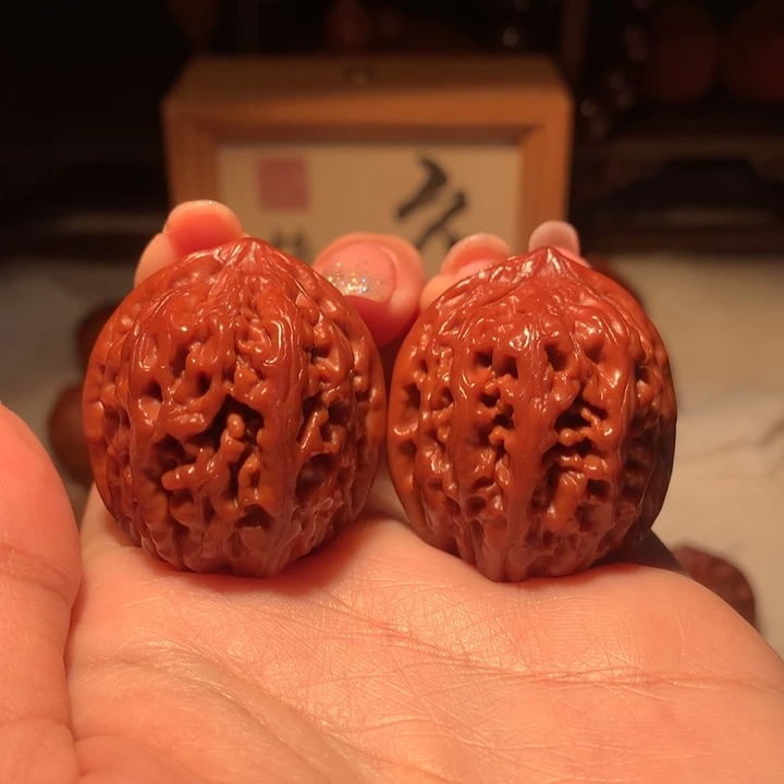 文玩核桃把件34+全品凤凰台