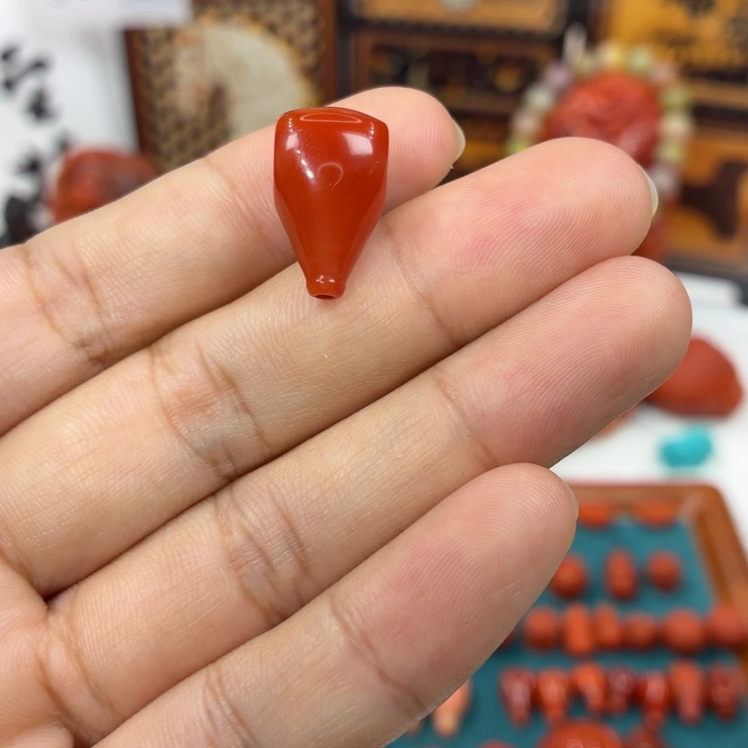 南红玛瑙合金颈饰10mm