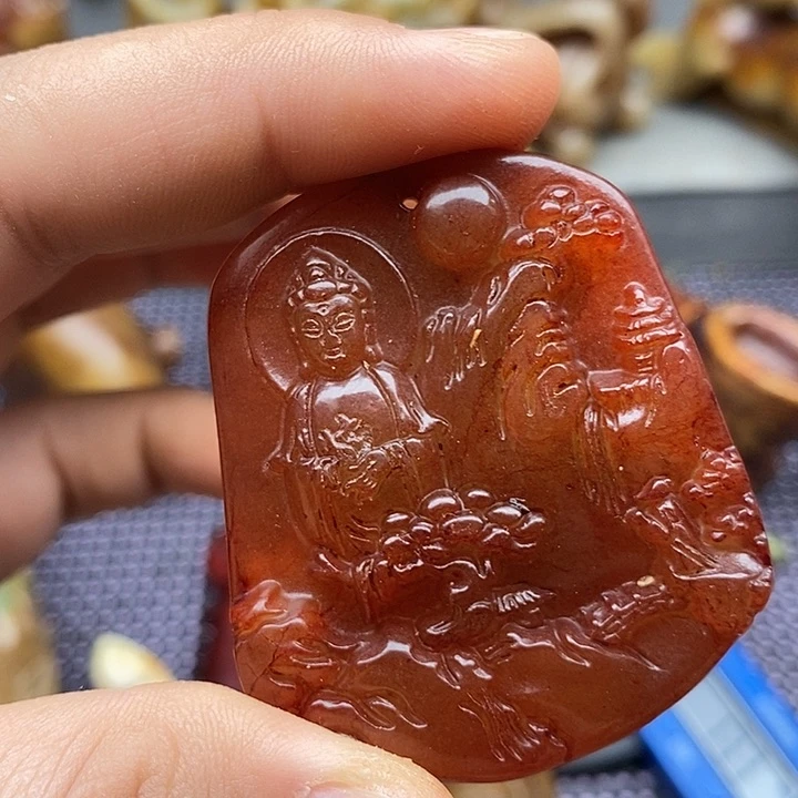 未镶嵌蛇纹石玉颈饰
