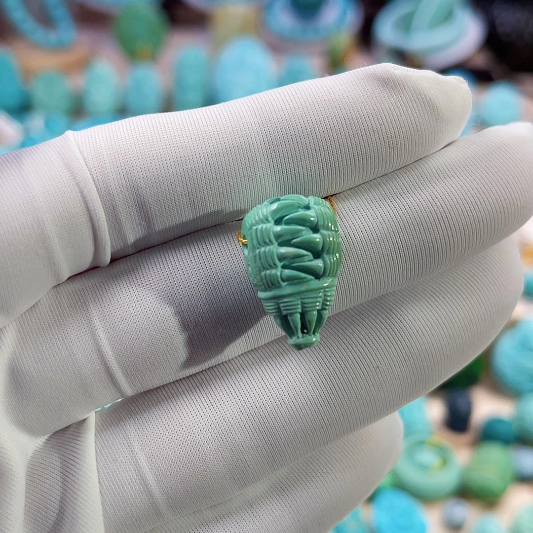 绿松石珠宝奇石未镶嵌