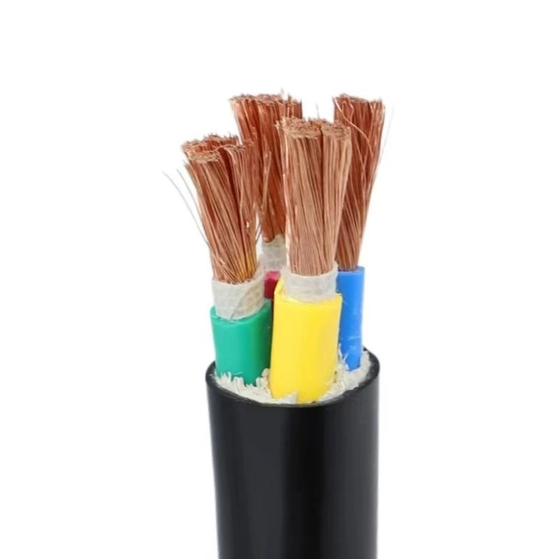 国标纯铜2345芯电缆2.5/4/6/10平方三相四线防水电缆线厂家批发