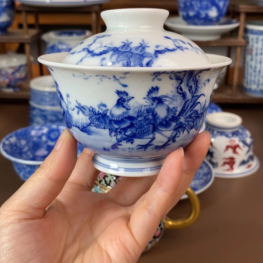 景德镇陶瓷手工手绘