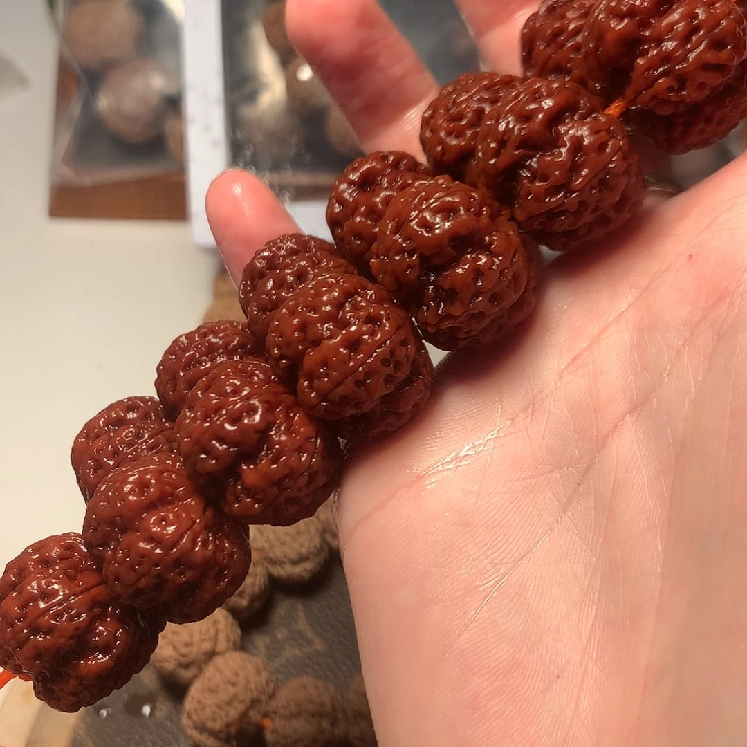 金刚菩提手串荒*23天问梅花定制