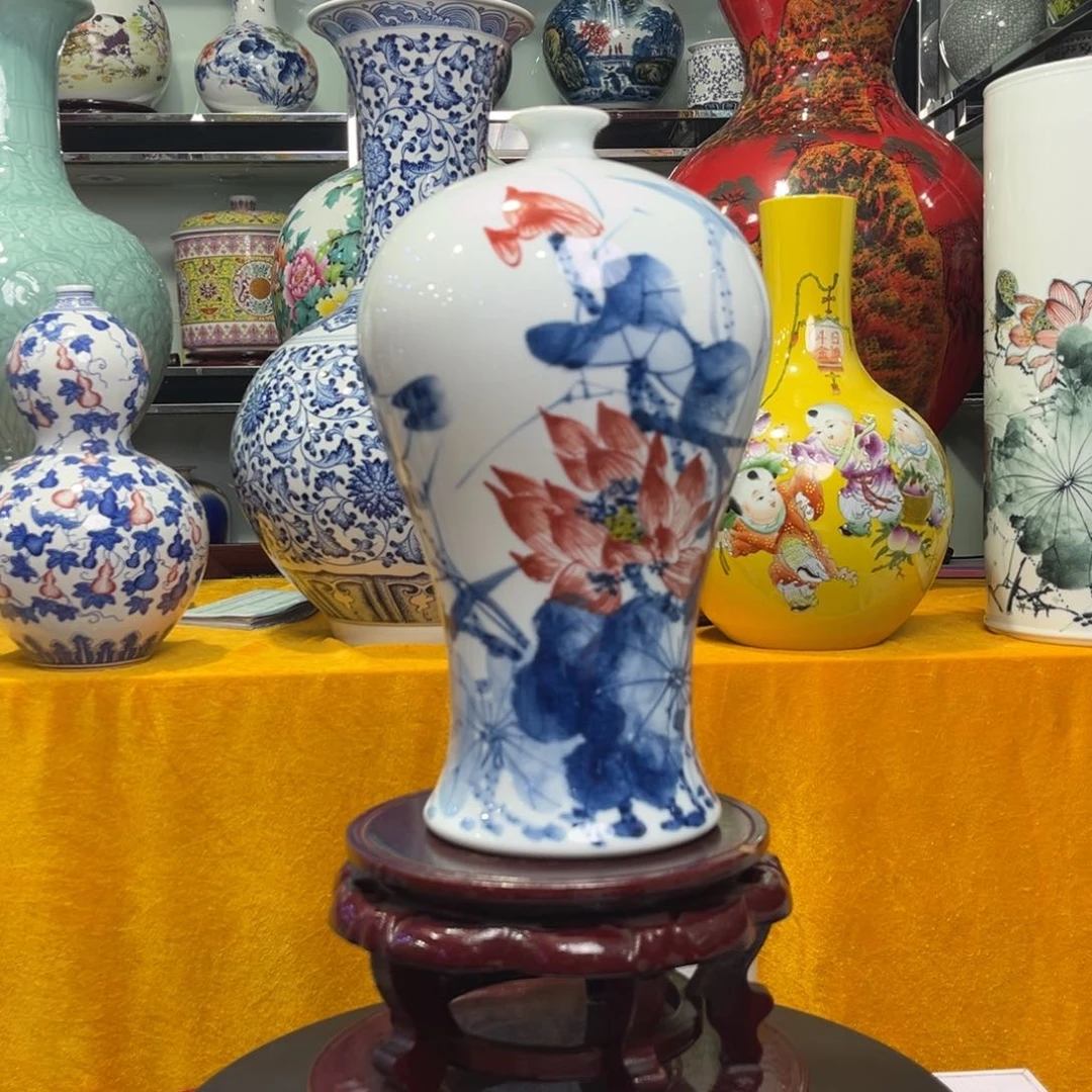 景德镇陶瓷花瓶摆件