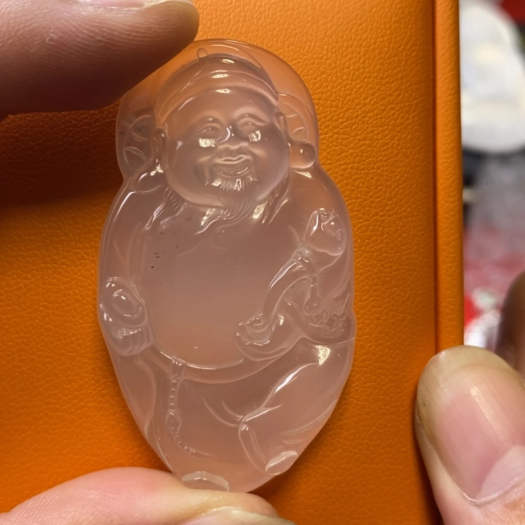 石英质玉未镶嵌吊坠