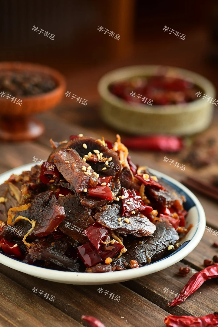 【椒麻牛肉】重庆美食开州特产手工制作麻辣鲜香现炒现卖