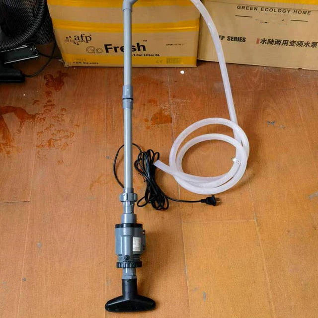 鱼缸吸污器吸污机大功率吸污泵鱼缸吸便器清洁工具鱼缸水族箱换水