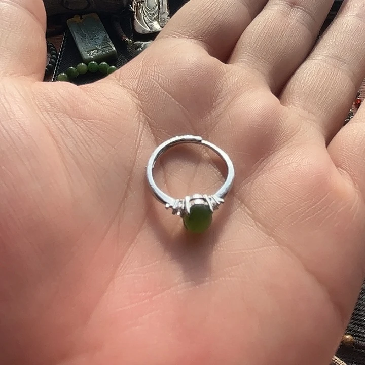 和田玉（糖玉）未镶嵌戒指