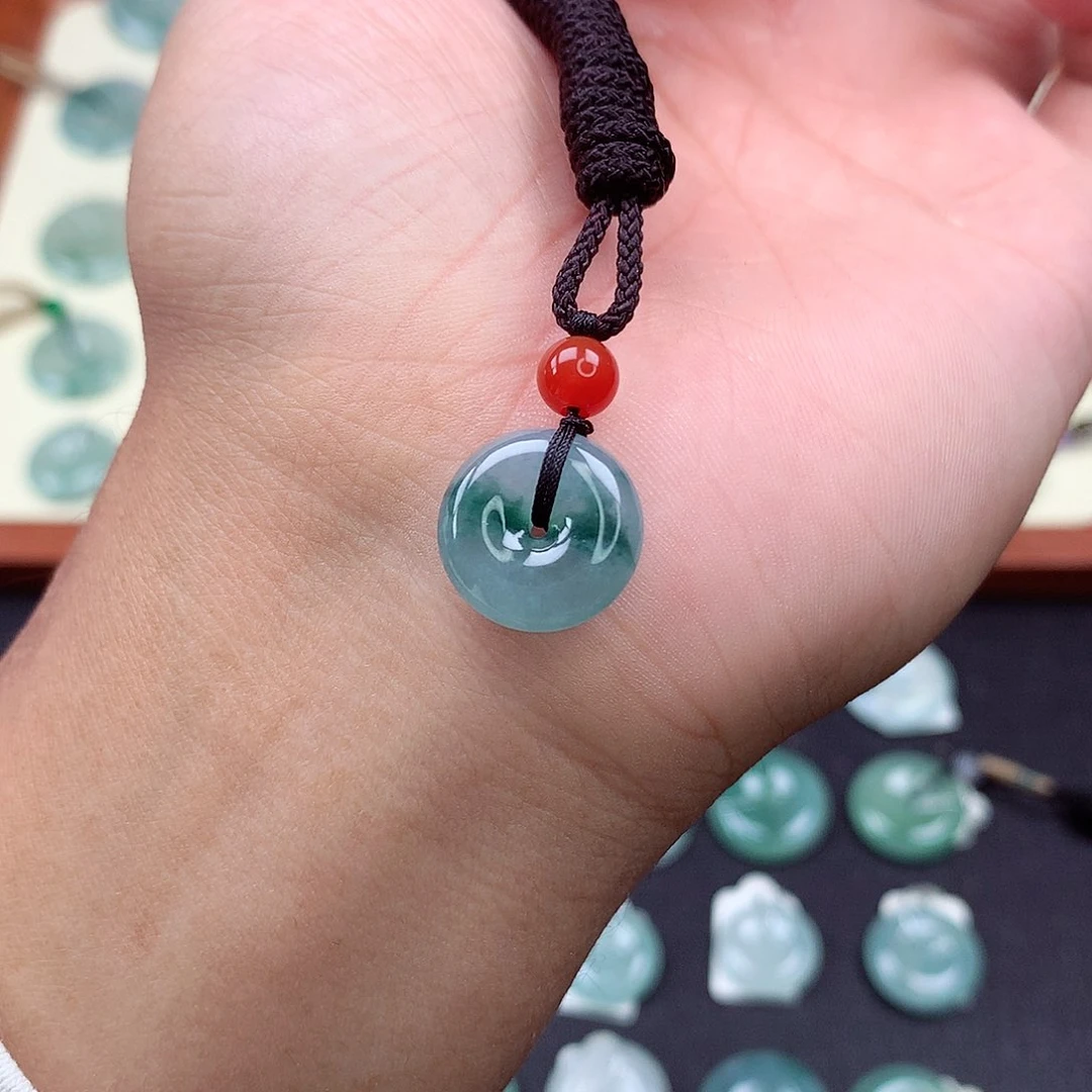 颈饰未镶嵌翡翠4 尺寸15-5.8