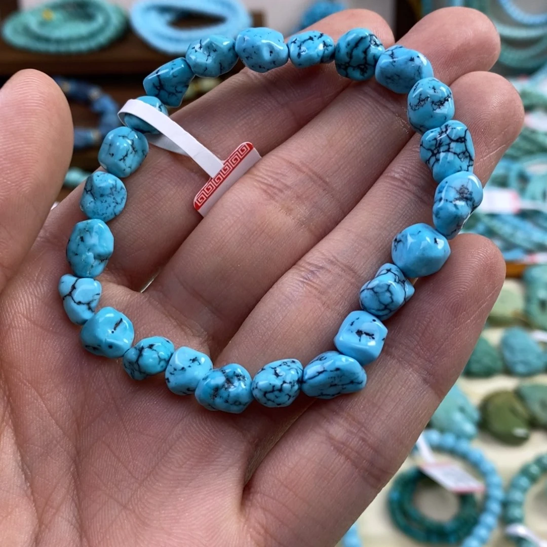 绿松石未镶嵌手串