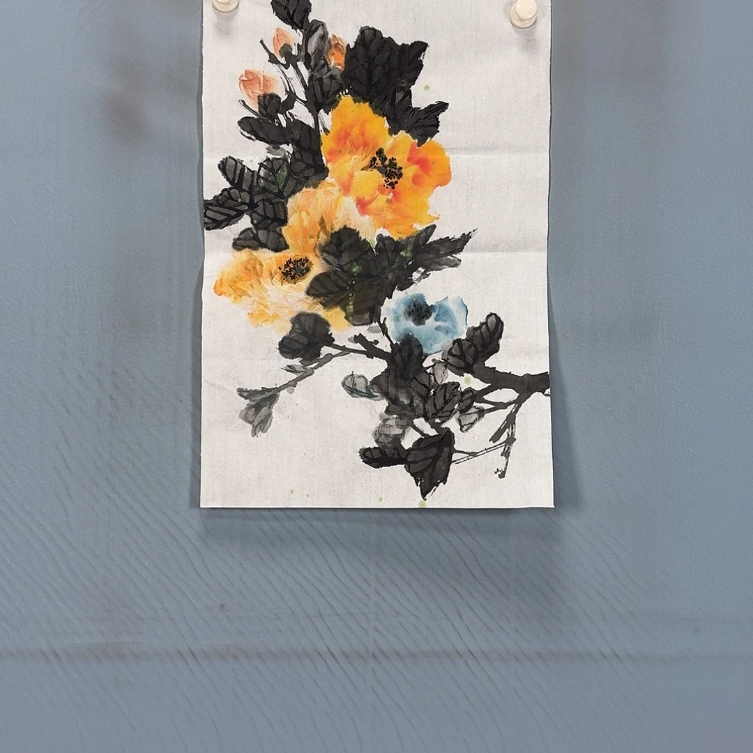 国画154 牡丹一如您初来