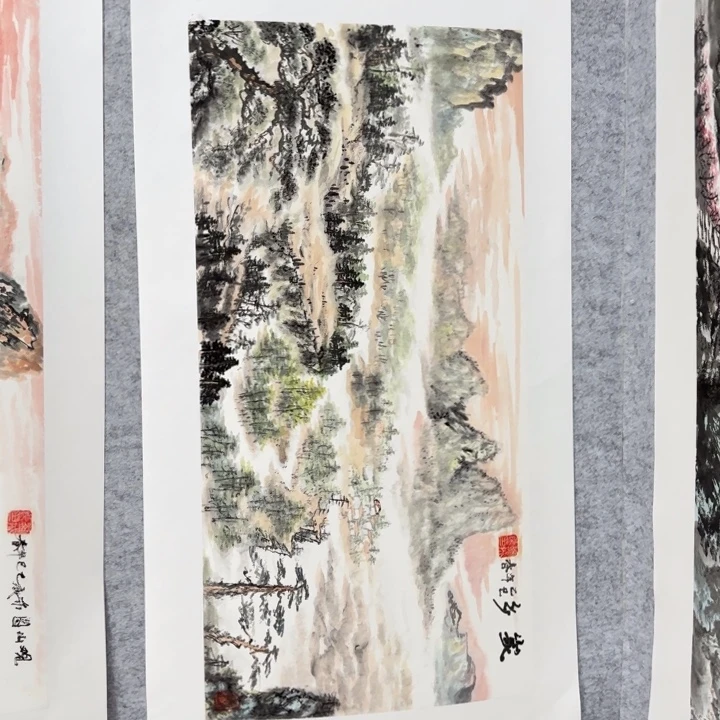 国画花鸟等多种四开