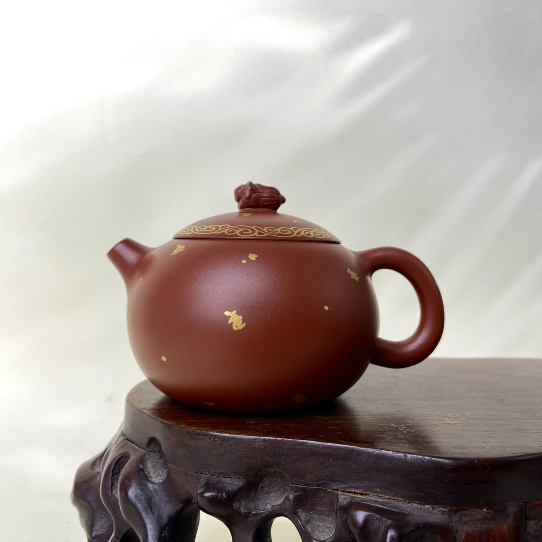 宜兴手工紫砂陶 （实力派1）茶壶GS4275