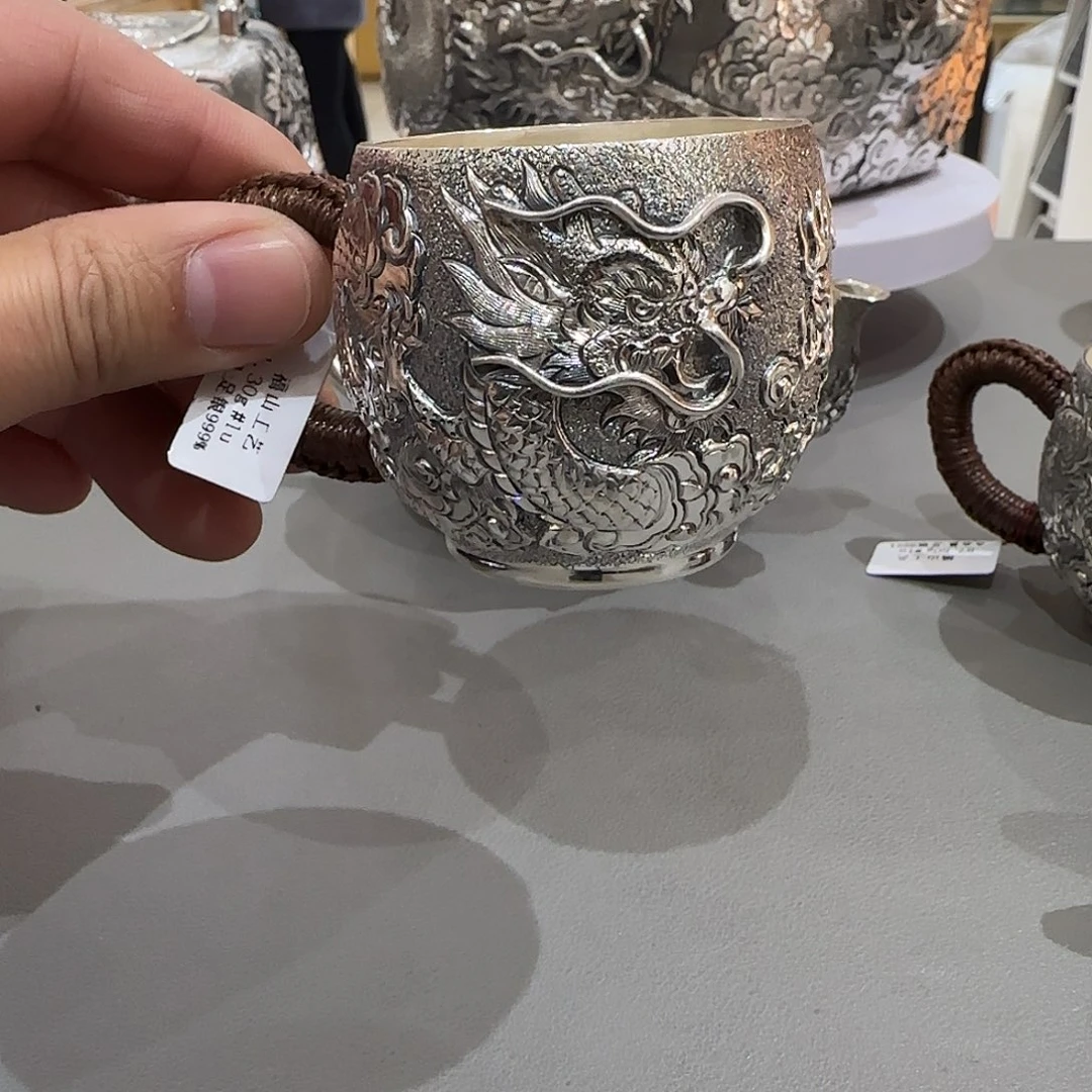 精品小龙杯 足银999