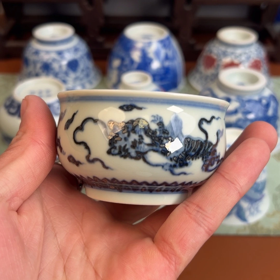 瓷片景德镇瓷器手工手绘