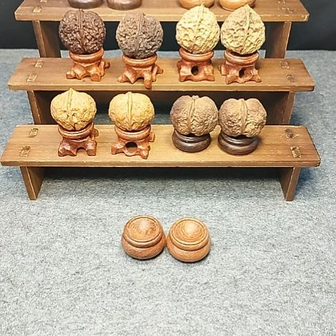 文玩核桃吊坠z 香炉元宝 秦权 英武冠 寿桃