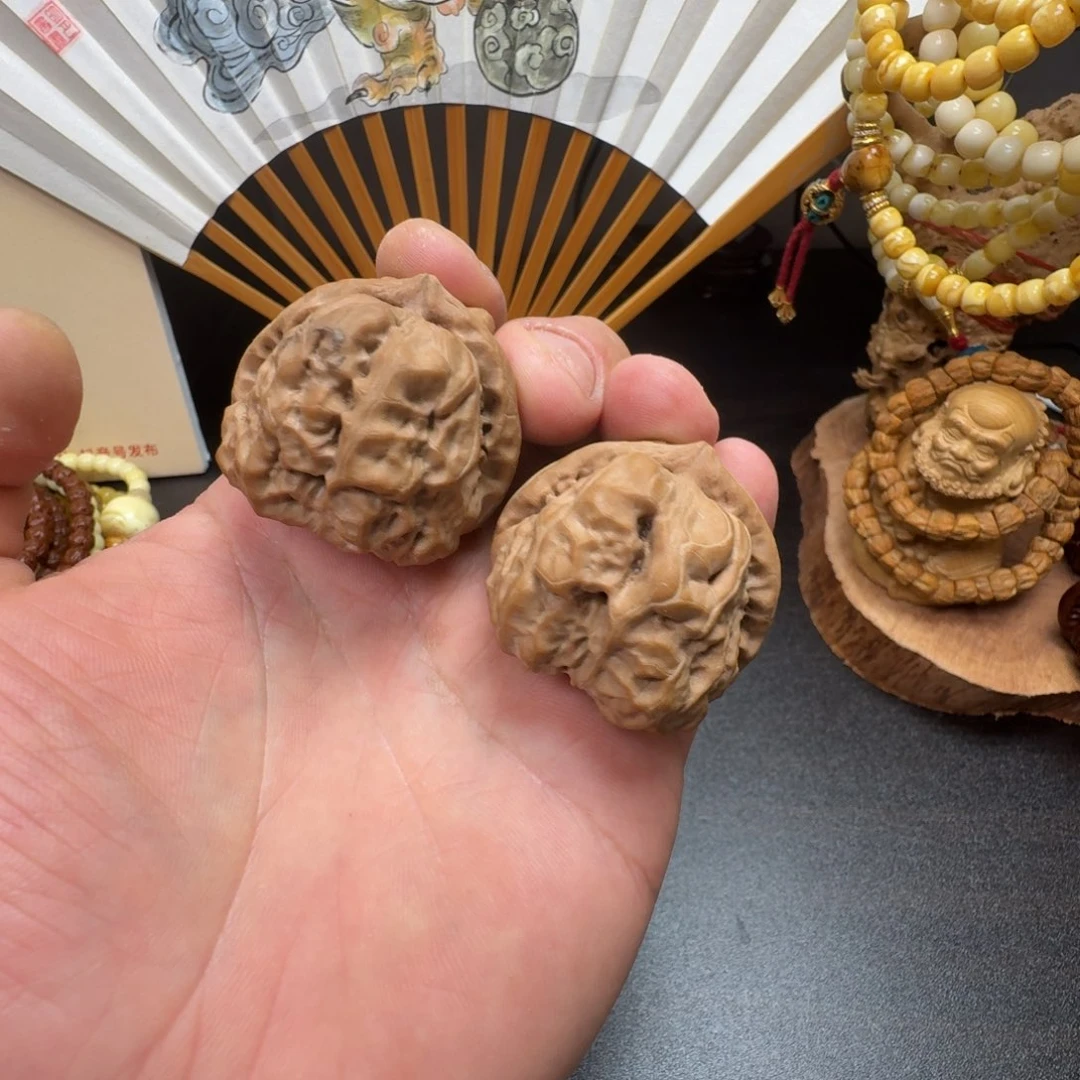 菩提籽类布道文玩核桃蛤蟆头