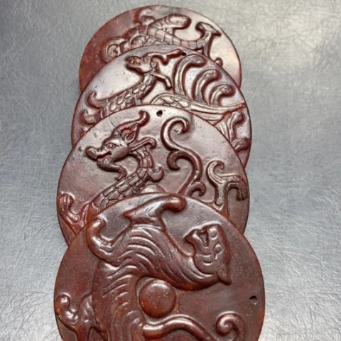 紫金钵盂菩提吊坠