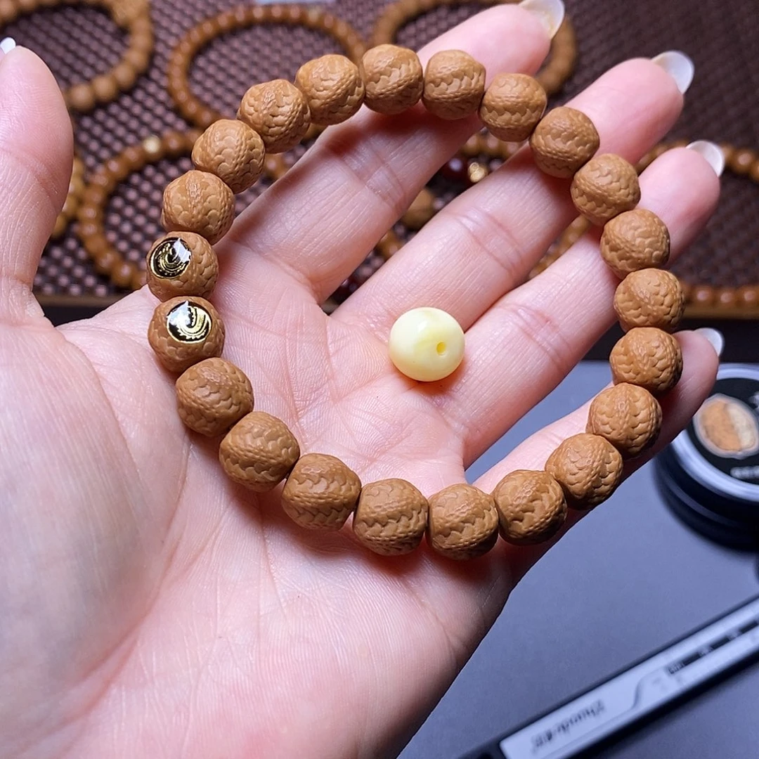 手串猴头核桃双标灵蛇全品