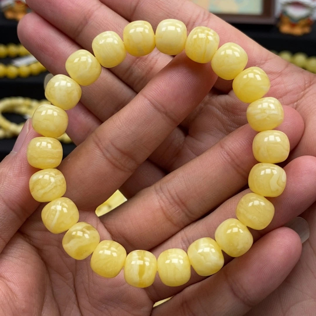 未镶嵌琥珀珠宝奇石10.5尺寸