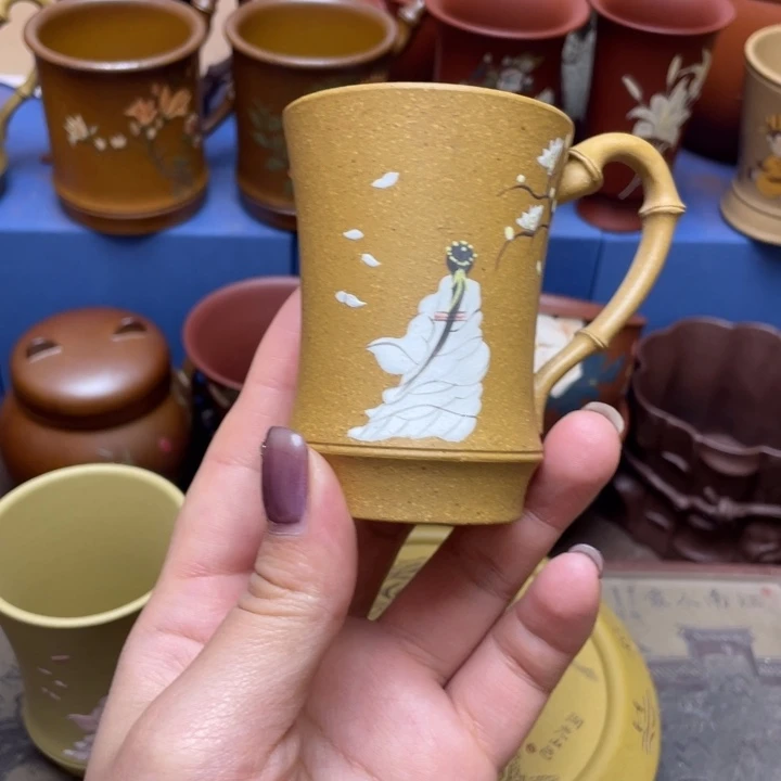 紫砂茶杯紫砂主人杯