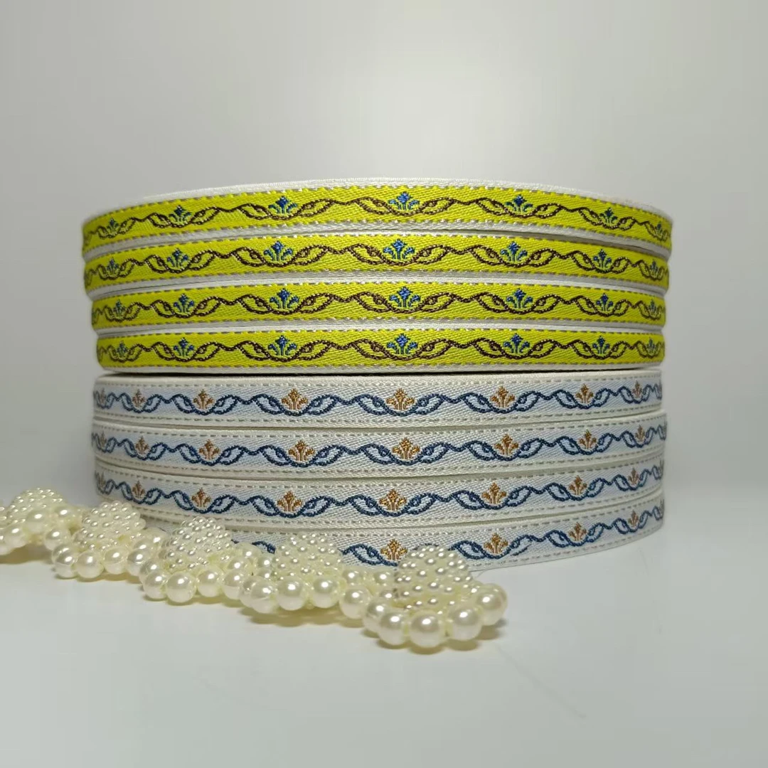 1厘米宽-40米-民族风织带汉服领口袖口服装沙发套窗帘辅料