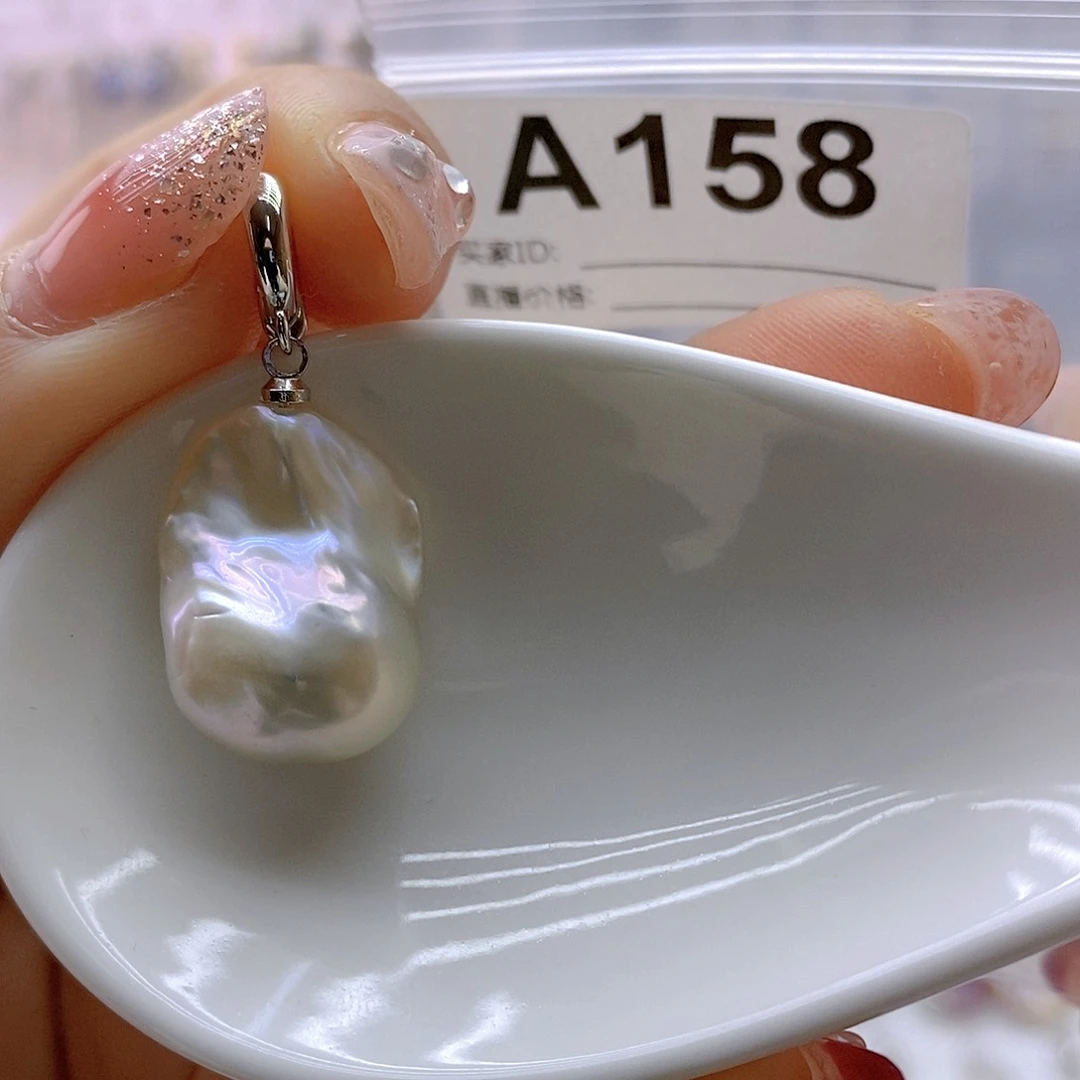 淡水珍珠颈饰银S925镶嵌