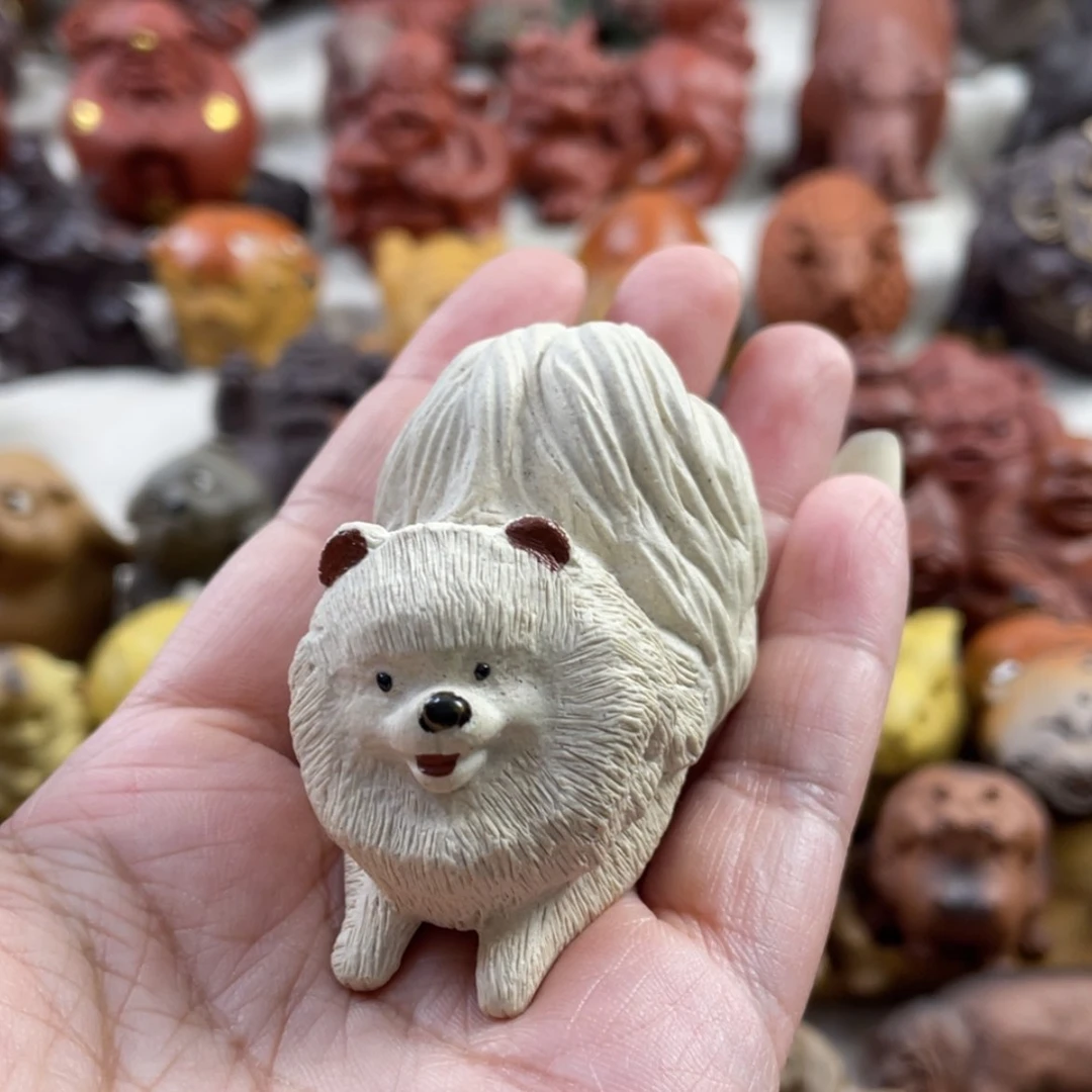 【闪购商品】紫砂茶宠紫砂博美