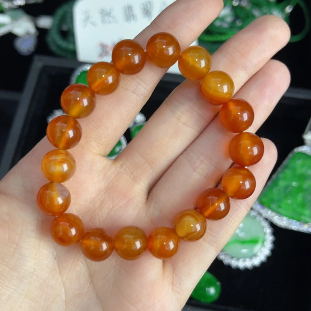 玛瑙/玉髓未镶嵌手链饰品手串