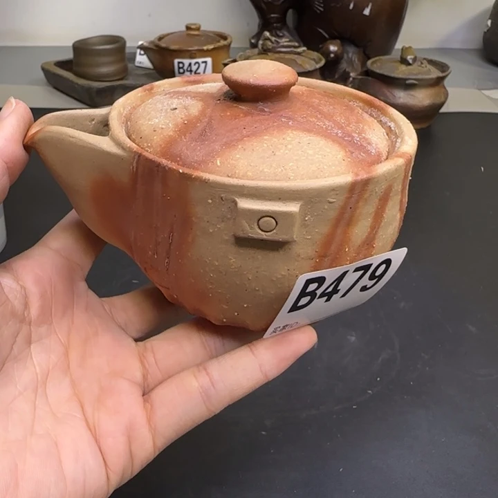备前烧作品备前烧作品窑裂