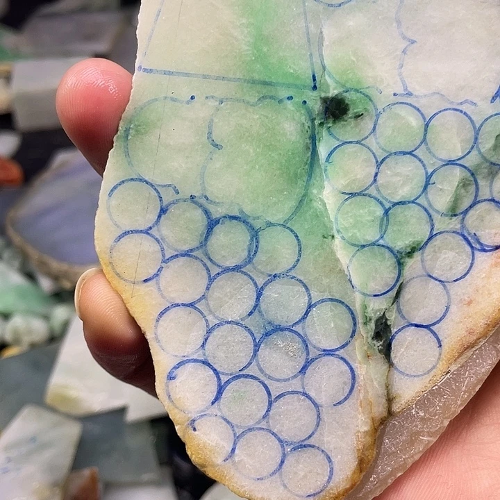 翡翠散珠天然翡翠