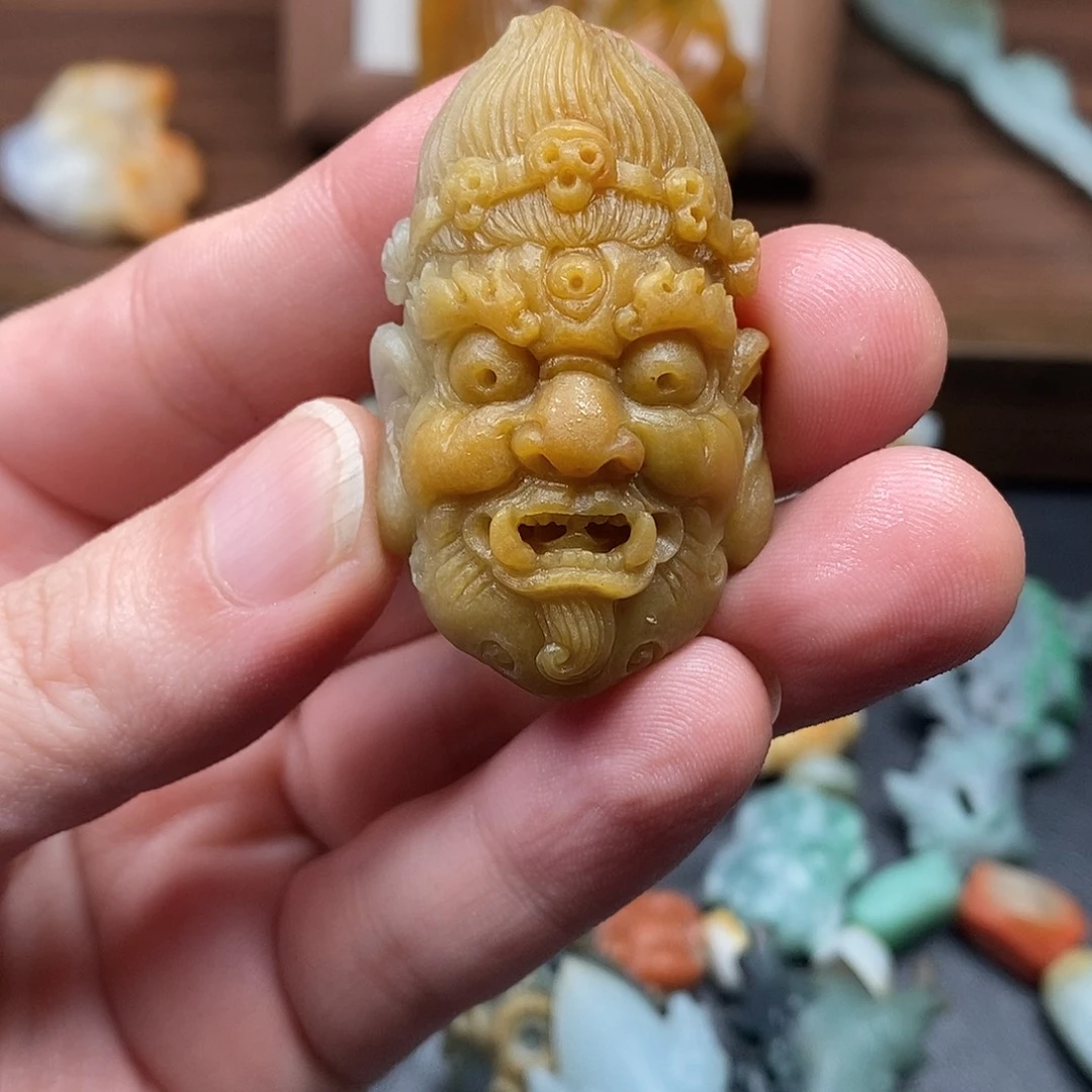 ～***～定制翡翠未镶嵌毛货抛光