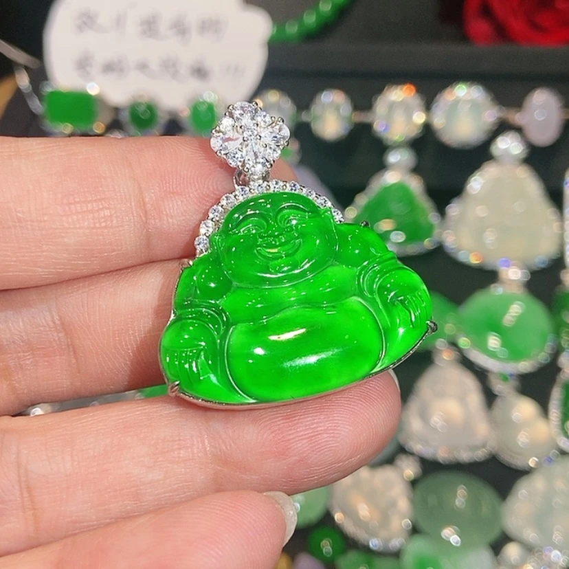 【闪购商品】颈饰未镶嵌翡翠天然翡翠