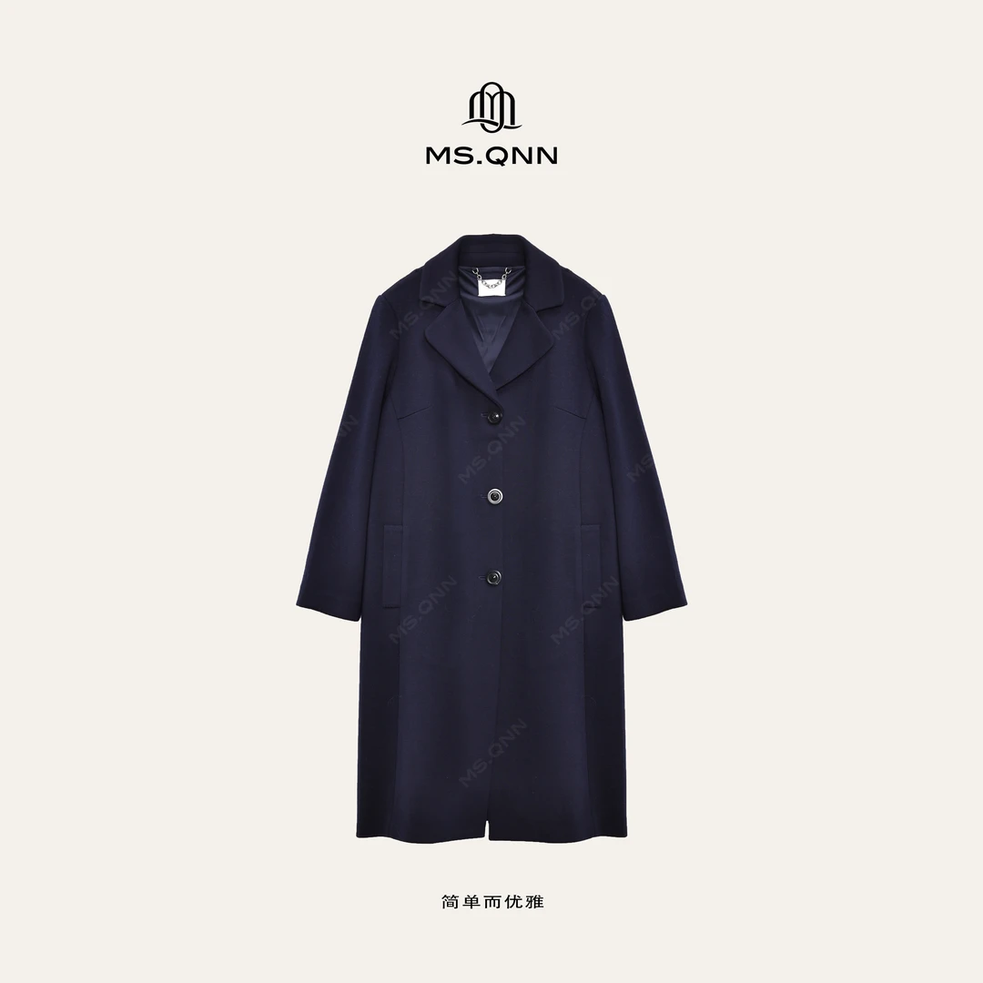 Ms.Qnn休闲女士毛呢外套 37C5012 Q姐