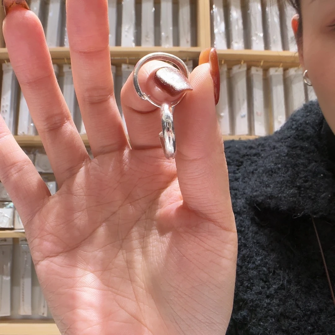 足银纯银纯银耳环