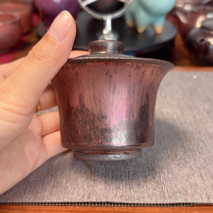 009黑砂传统工艺盖碗