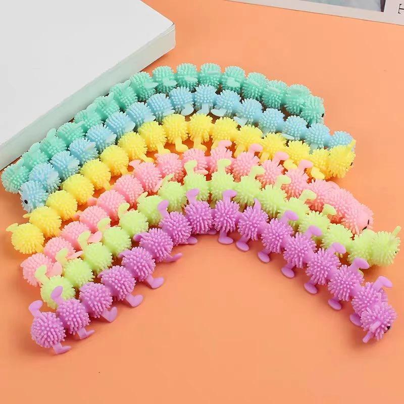 【福利价】解压毛毛虫 16节 /个 颜色随机