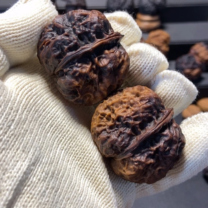 文玩核桃把件B白泽45