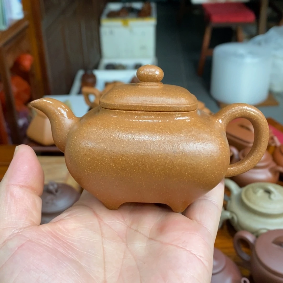 关***）紫砂茶壶紫砂壶金降坡传如