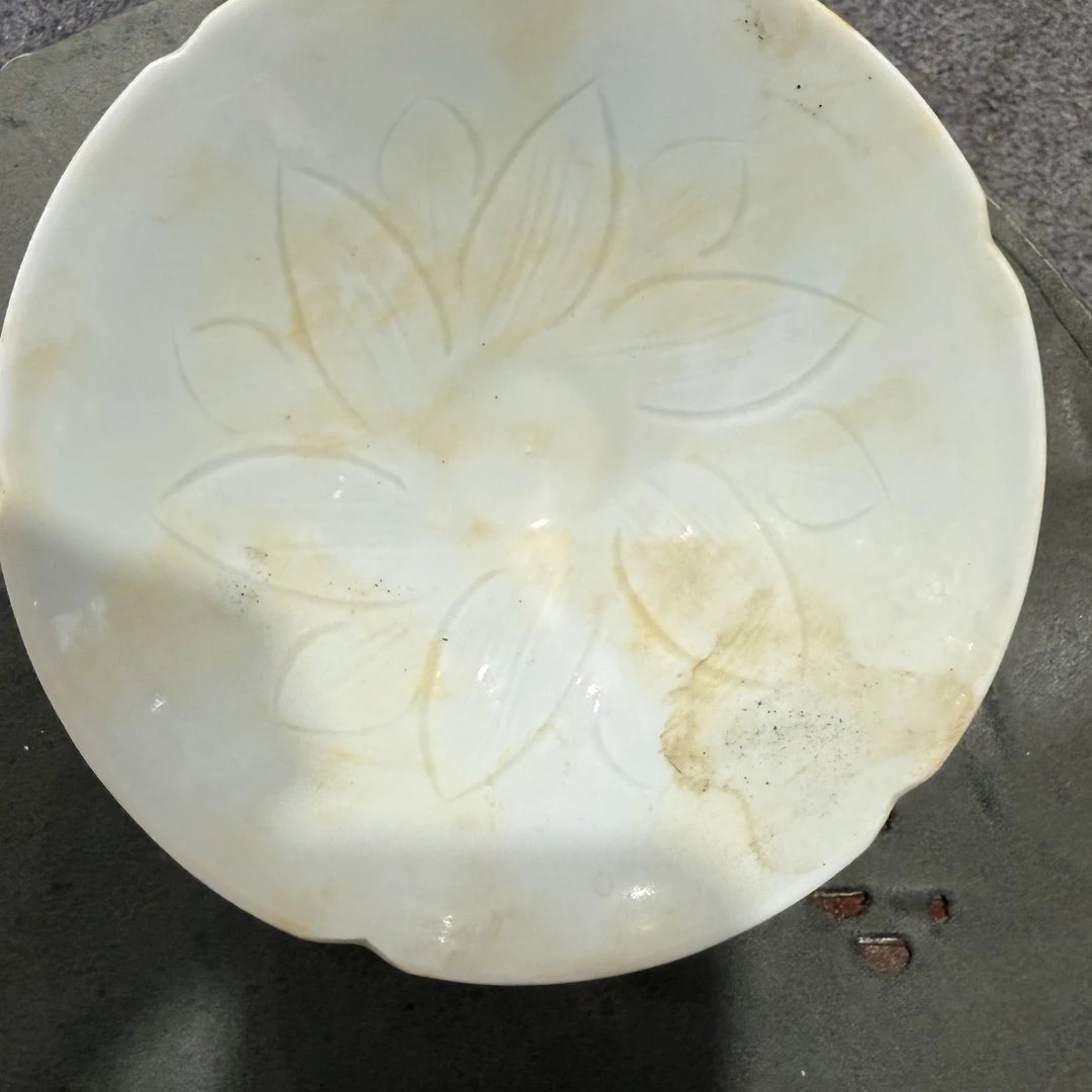 斗笠莲花瓣碗瓷器陶瓷