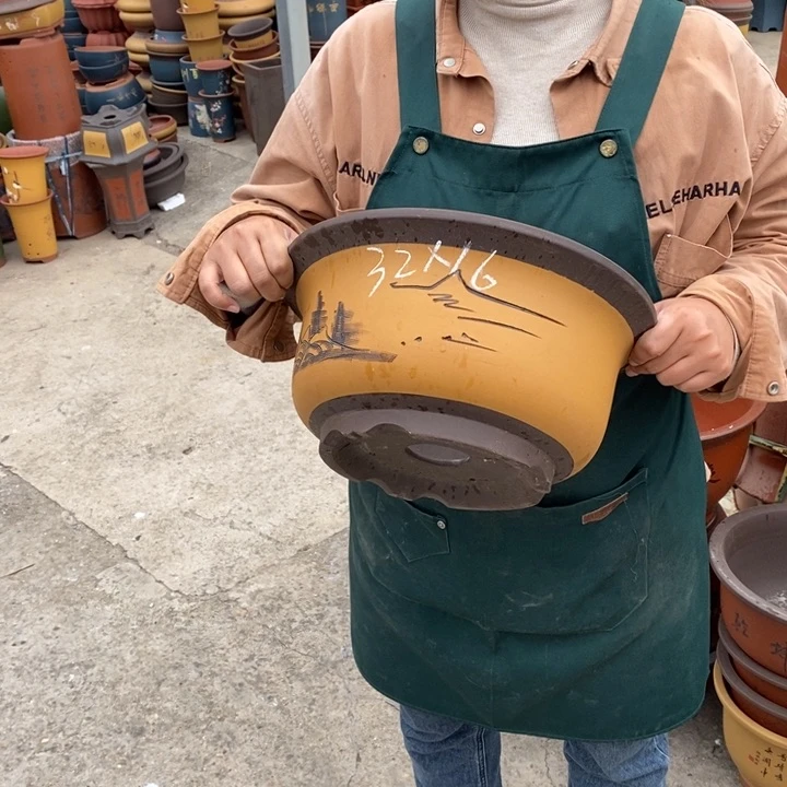 紫砂花盆盆栽花卉苗木种植