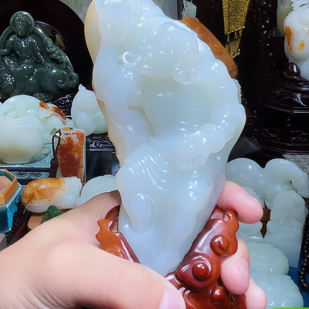 和田玉（糖玉）未镶嵌颈饰