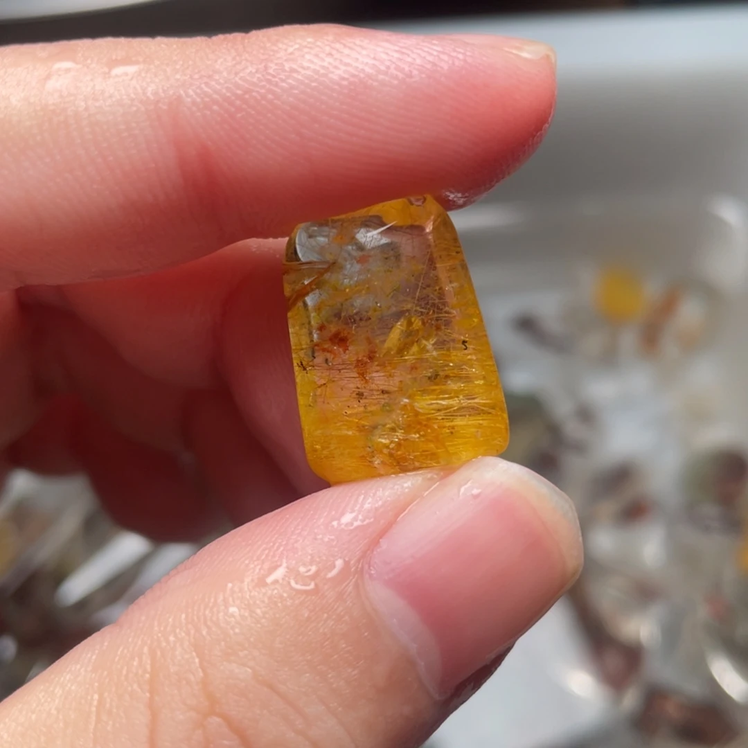 言***木水晶吊坠(不含链)未镶嵌